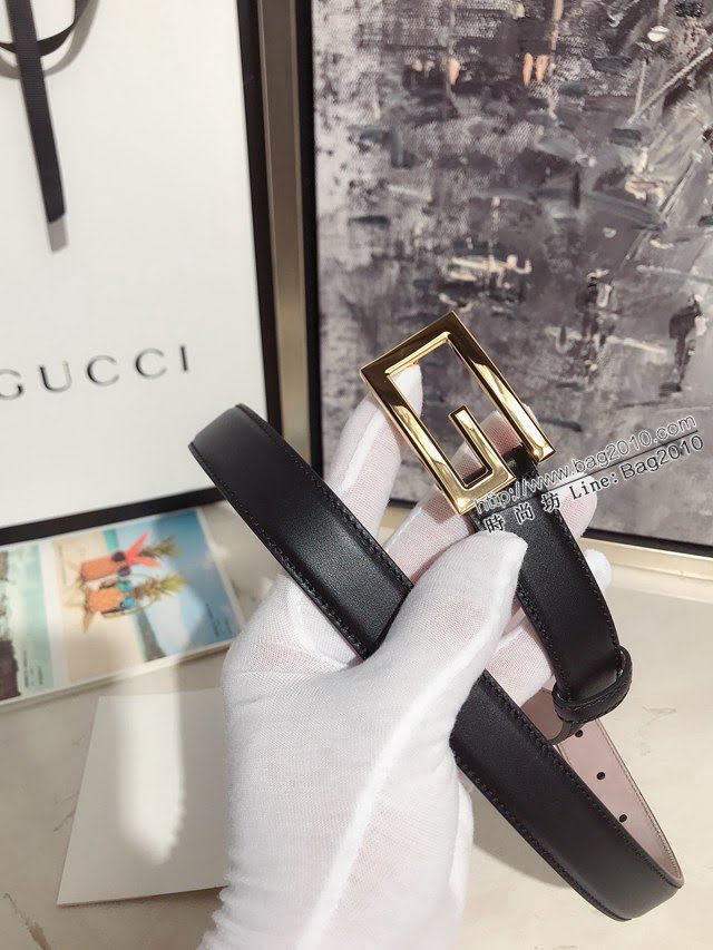 Gucci經典皮帶 古奇方扣牛皮腰帶  jjp2044